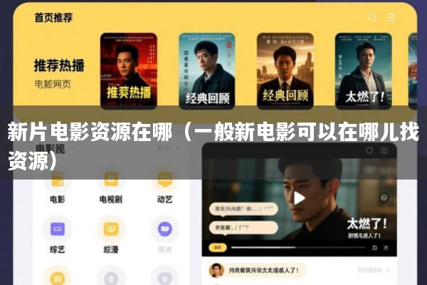 新片电影资源在哪(一般新电影可以在哪儿找资源)