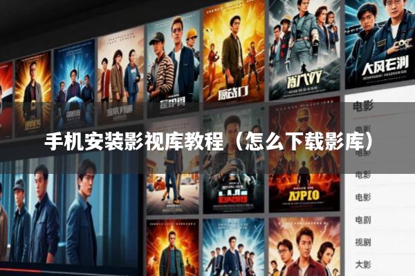 手机安装影视库教程(怎么下载影库)