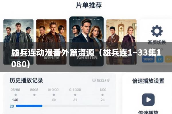 雄兵连动漫番外篇资源(雄兵连1~33集1080)