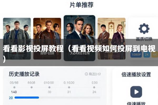 看看影视投屏教程(看看视频如何投屏到电视)