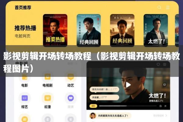 影视剪辑开场转场教程(影视剪辑开场转场教程图片)