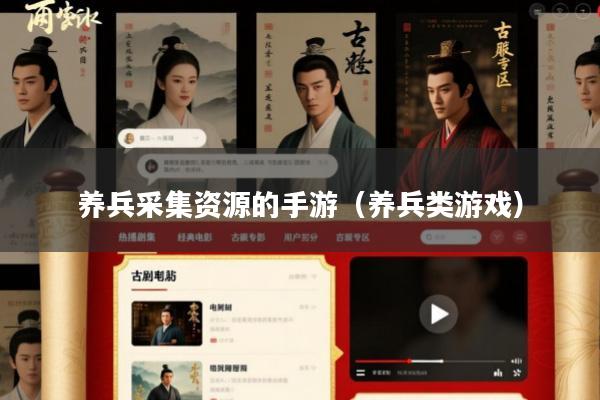 养兵采集资源的手游（养兵类游戏）